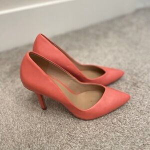 Elegant Coral Women's Heels